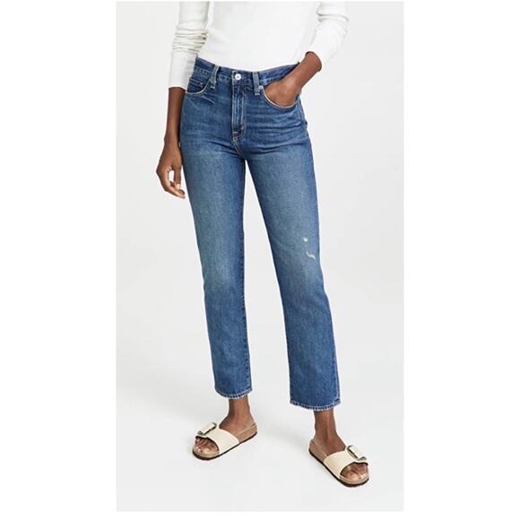Nili Lotan Straight Leg Jeans Classic Wash size 25 - Picture 1 of 9